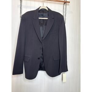 NWT Tod’s Mens Navy Blue Wool Blazer Single Breasted Sports Formal Suit Size 52